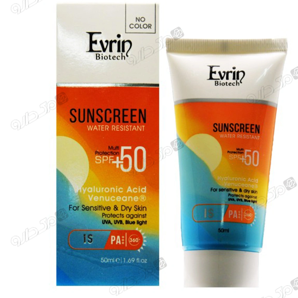 کرم ضد آفتاب پوست خشک و حساس SPF50 اورین بیوتک